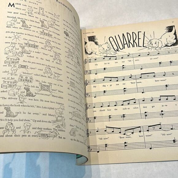 VTG Children's Activities For Home & School Magazine Book March 1950 - Picture 6 of 6